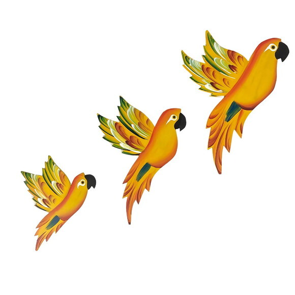 Trio de Arara Asa