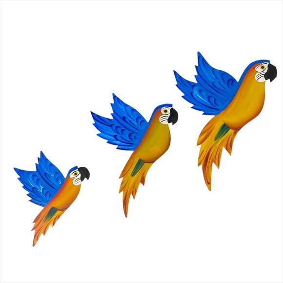Trio de Arara Asa