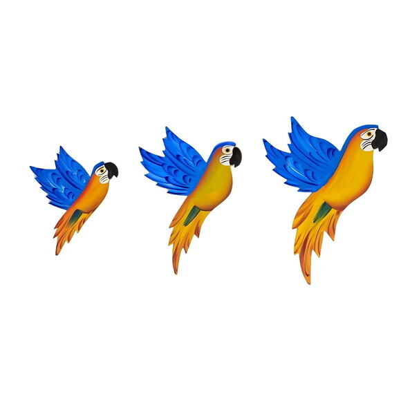 Trio de Arara Asa
