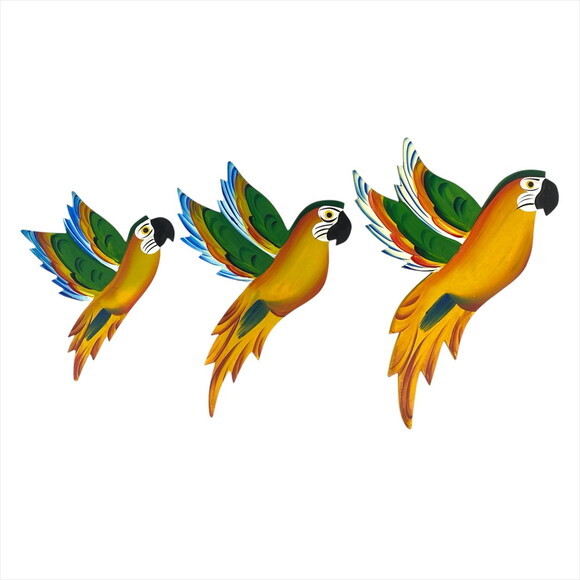 Trio de Arara Asa