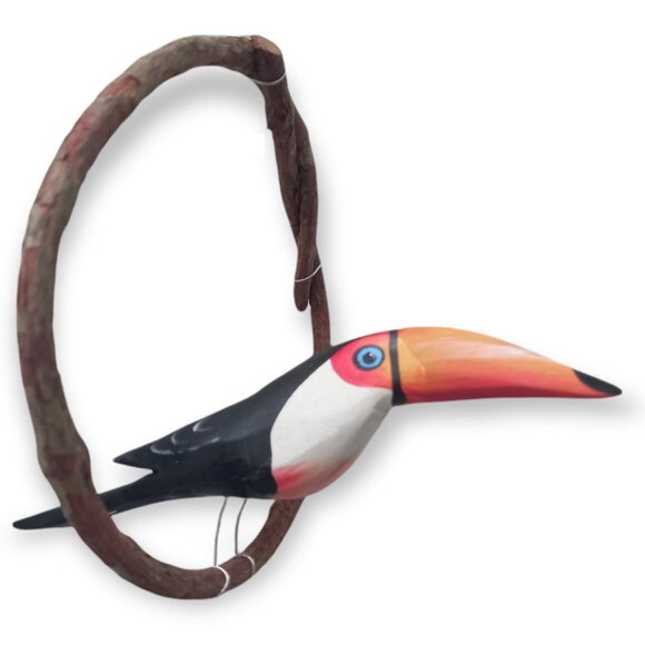 Tucano de Galho Mini - Madeira