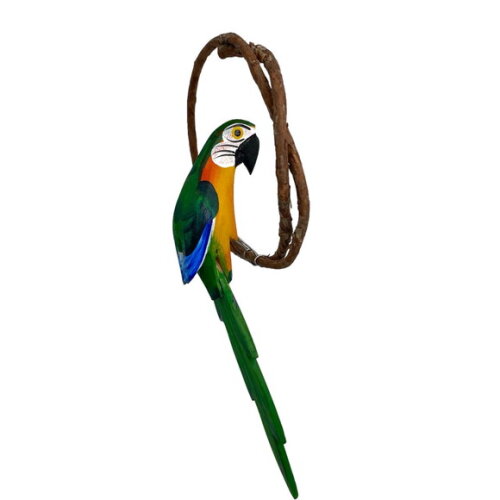 Arara de Galho Mini - Verde - Madeira