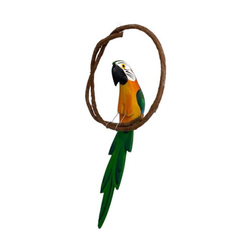 Arara de Galho Mini - Verde - Madeira