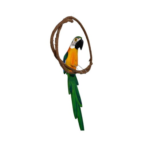 Arara de Galho Mini - Verde - Madeira