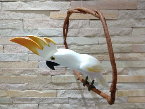 Cacatua de Galho P - Madeira