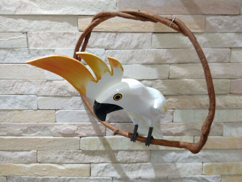 Cacatua de Galho Pp - Madeira