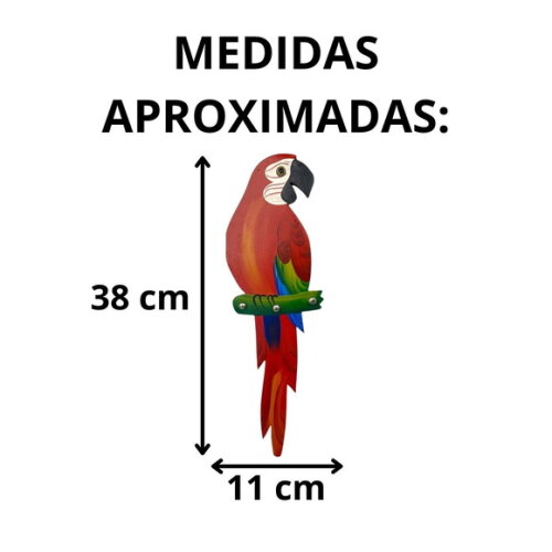 Porta Chaves Arara Azul - G