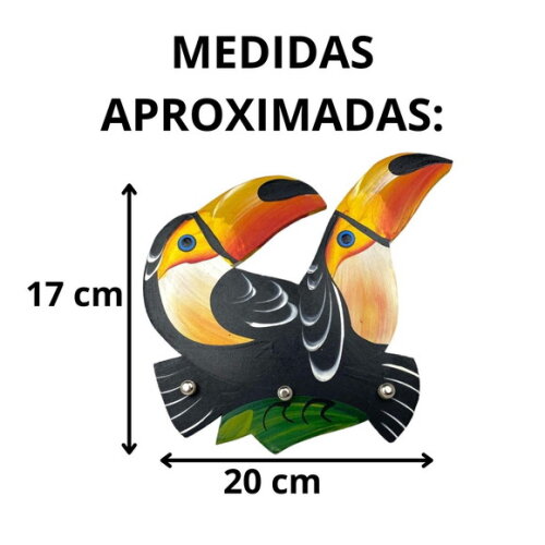 Porta Chaves Tucano Duplo
