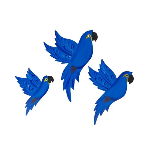 Trio de Arara Asa