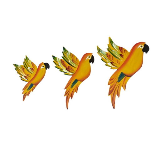 Trio de Arara Asa