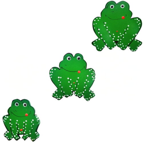 Trio de Sapo P - Madeira