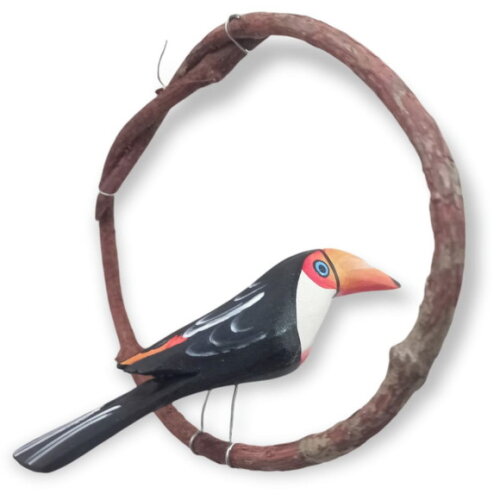 Tucano de Galho Mini - Madeira
