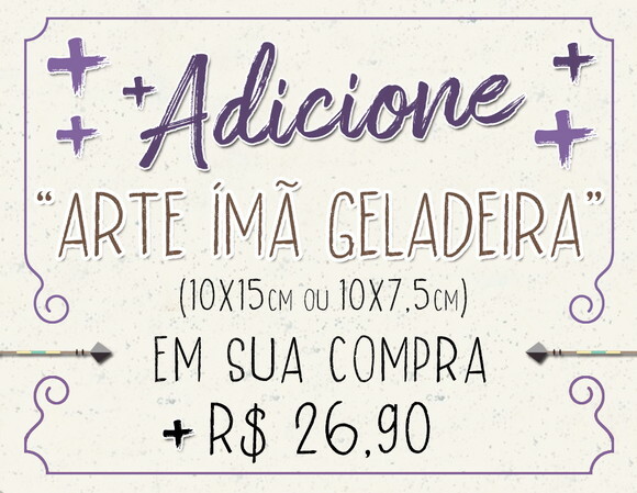 Adicionar Arte de Ímã de Geladeira
