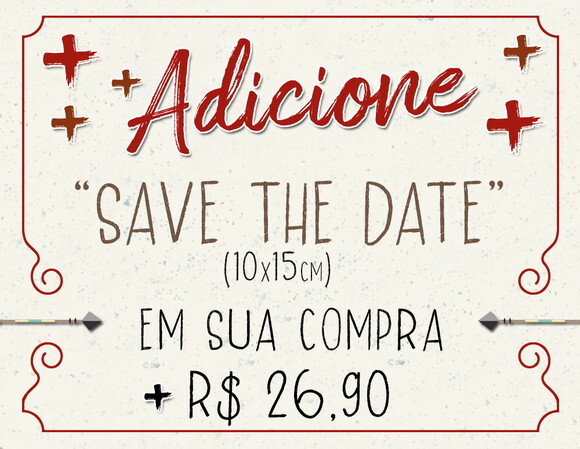 Adicionar Arte de SAVE THE DATE