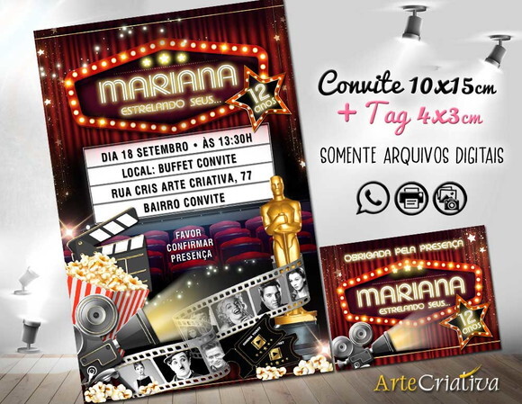 CONVITE DIGITAL C/TAG Cinema