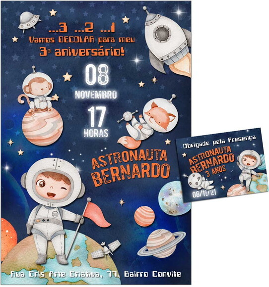 CONVITE DIGITAL C/TAG Espaço Astronauta 5