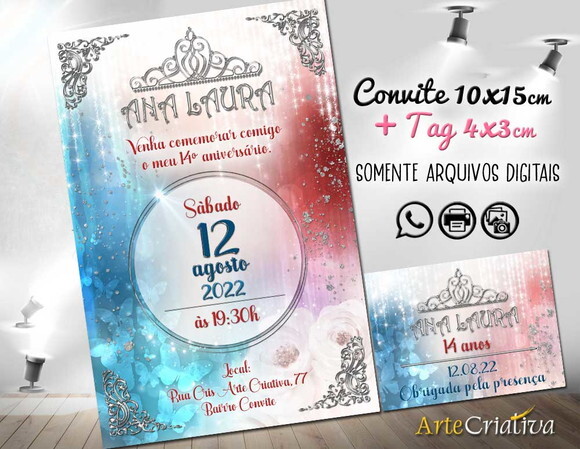 CONVITE DIGITAL C/TAG Festa Livros Seleções