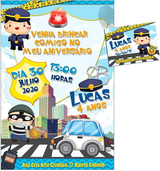 CONVITE DIGITAL C/TAG Polícia2
