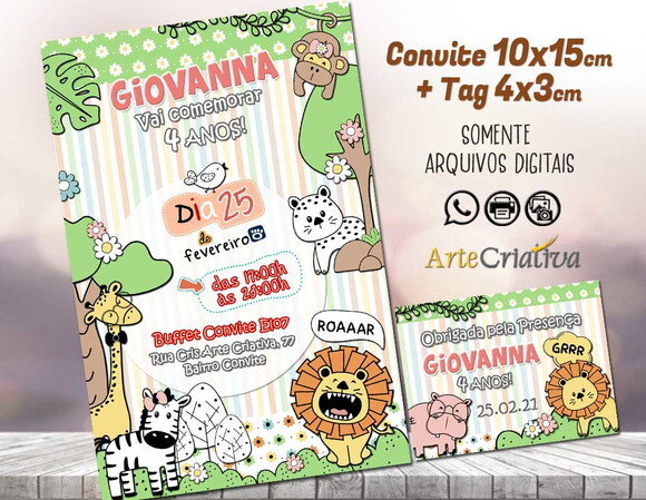 CONVITE DIGITAL C/TAG Savana 1