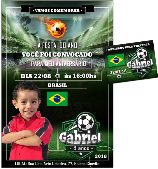 CONVITE DIGITAL e TAG Futebol Brasil