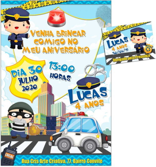 CONVITE DIGITAL C/TAG Polícia2