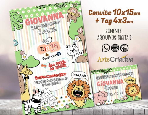 CONVITE DIGITAL C/TAG Savana 1