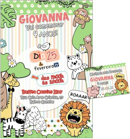 CONVITE DIGITAL C/TAG Savana 1