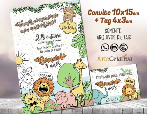CONVITE DIGITAL C/TAG Savana 4