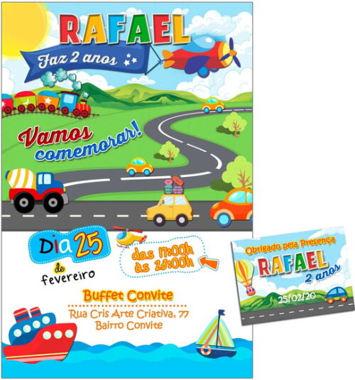 CONVITE DIGITAL C/TAG Transportes
