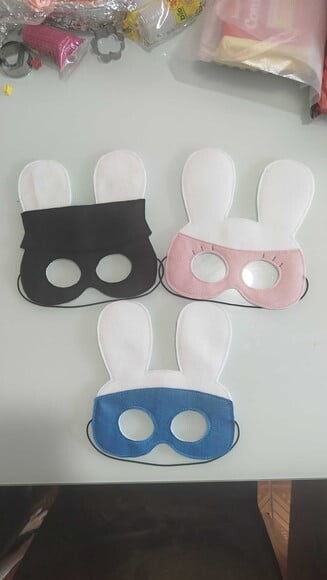17 Máscaras Turma Simon Super Coelho