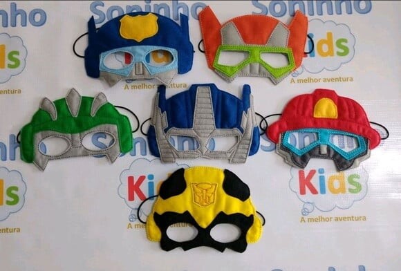 20 Mascaras Transformers