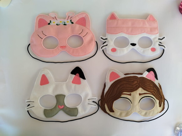 25 Máscaras Casa Mágica da Gabby