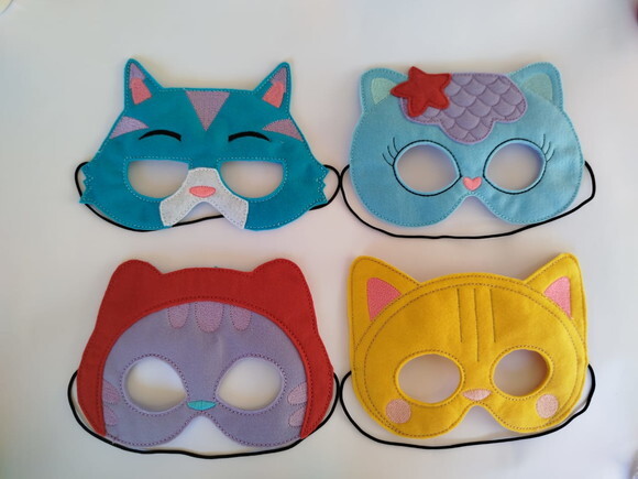 25 Máscaras Casa Mágica da Gabby