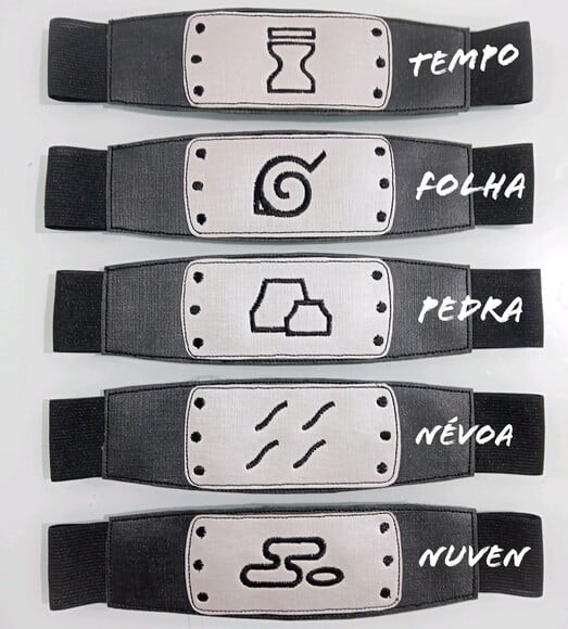 Headband Naruto Infantil - Bandana