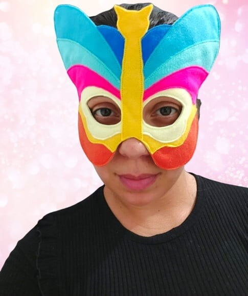 Máscara Carnaval Borboleta