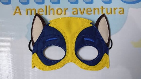 Máscara Chase Super Filhote com Bracelete