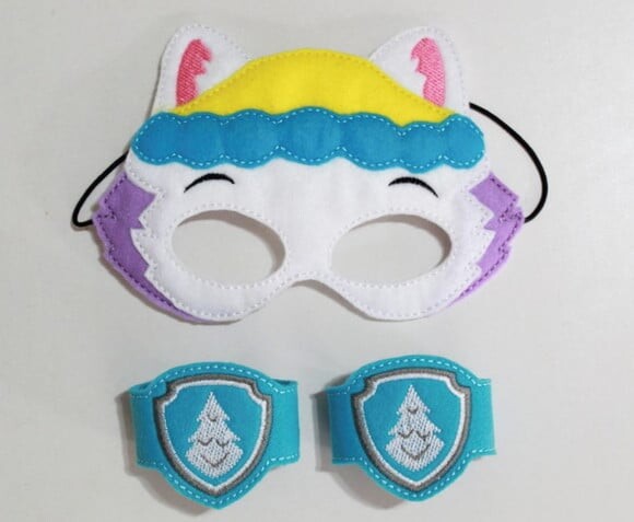 Máscara Everest Patrulha Canina com 2 Braceletes - Infantil