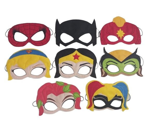 Máscara Super Heroínas