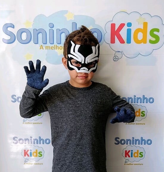 Mascara Super Heróis Infantil
