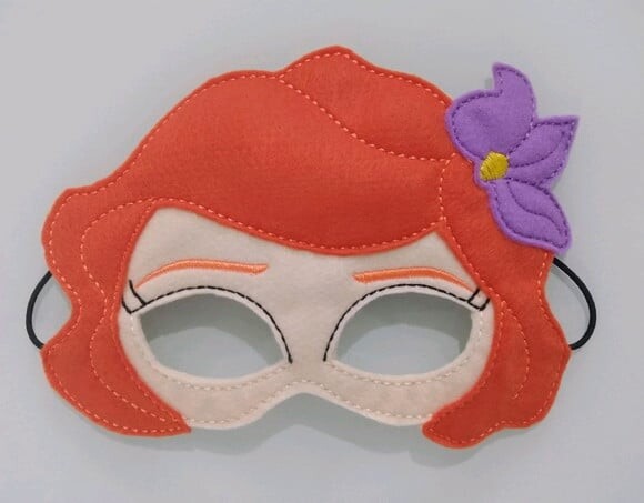 Máscaras ARIEL a Pequena Sereia
