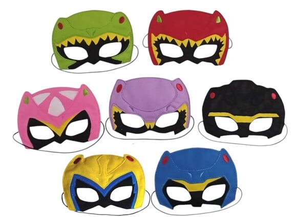 Máscaras Power Rangers Dino Charge Infantil