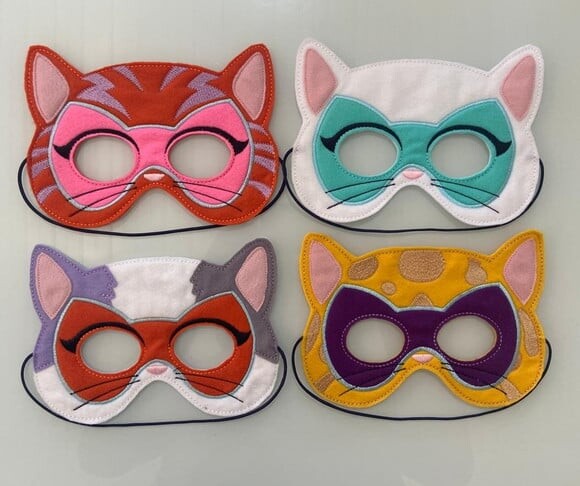 Máscaras Super Gatinhos