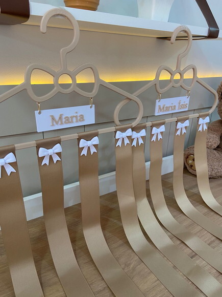 Porta Laços Infantil Personalizado com Nome