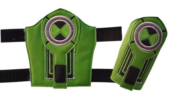 Relógio Ominitrix Ben10 em Couro Ecológico