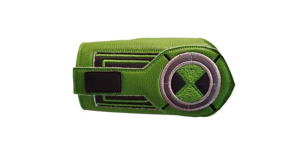 Relógio Ominitrix Ben10 em Couro Ecológico
