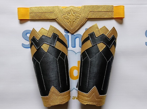 Tiara e Braceletes Mulher Maravilha - Infantil -