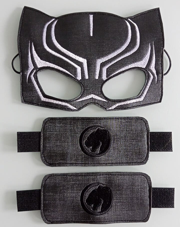 Kit Super Heróis com Braceletes - Couro Ecológico