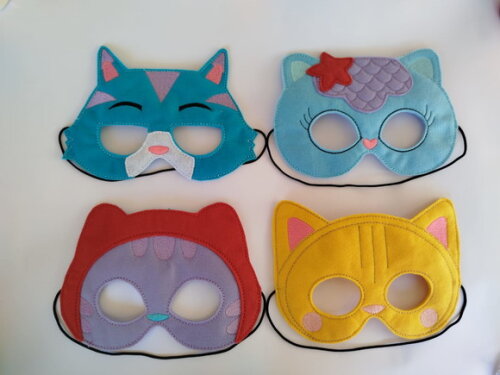 25 Máscaras Casa Mágica da Gabby