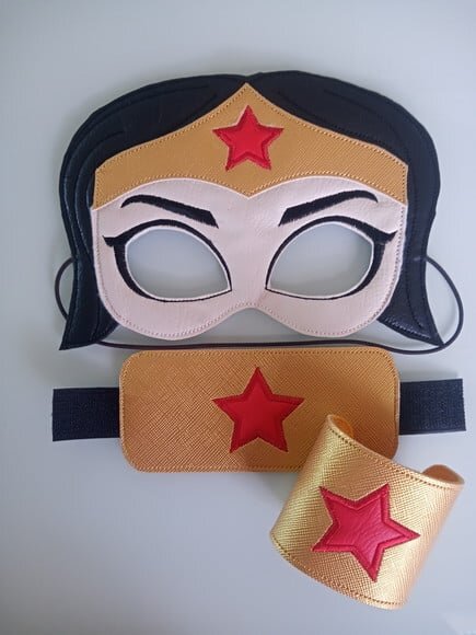 31 Kits Heróis em Couro - Infantil