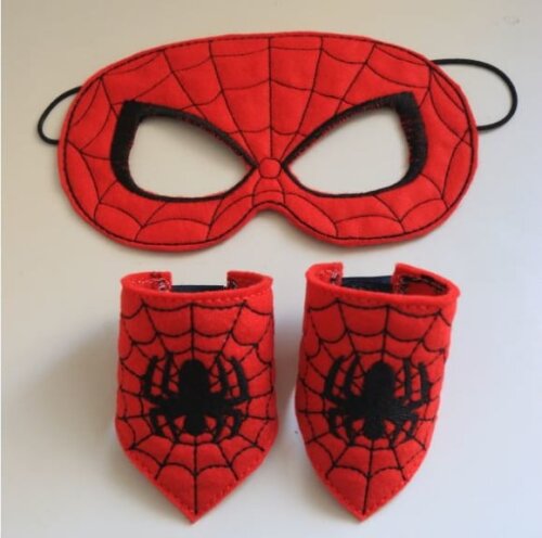 60 Kits Heróis com Braceletes - Feltro